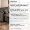 Sofá Cama 220cm Em Madeira Eucalipto Veludo Marrom - Image 10
